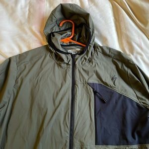 XL Specialized Bicyclist Lightweight Wind Jacket